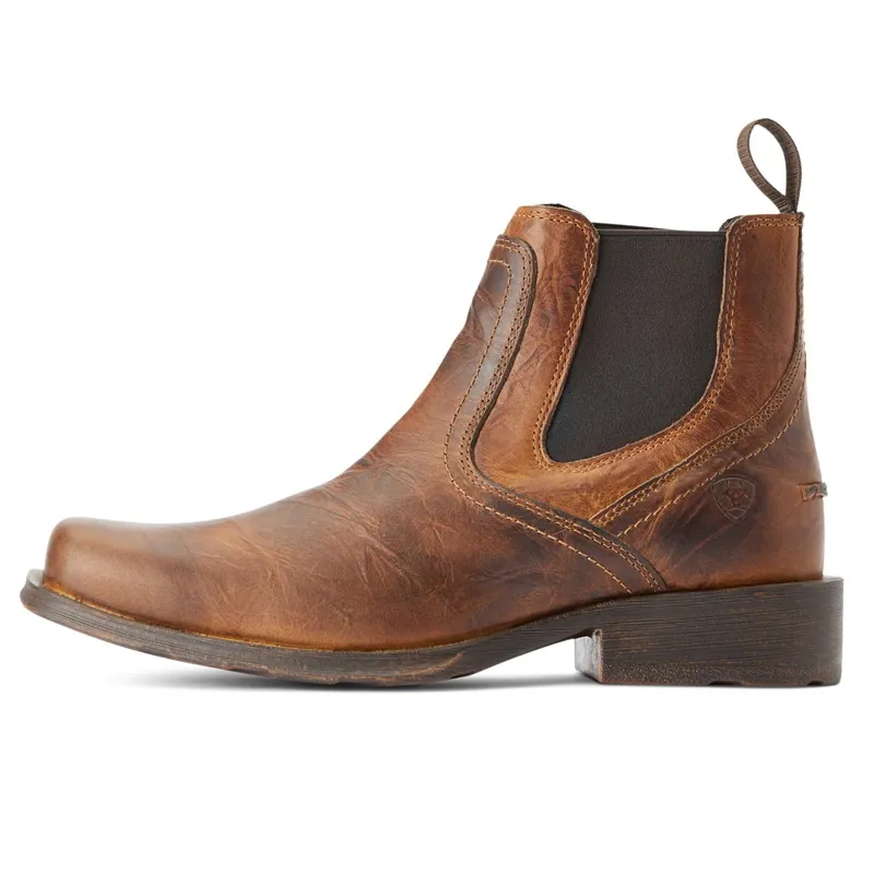 Ariat Men's Midtown Rambler Western Boots - Barn Brown-3