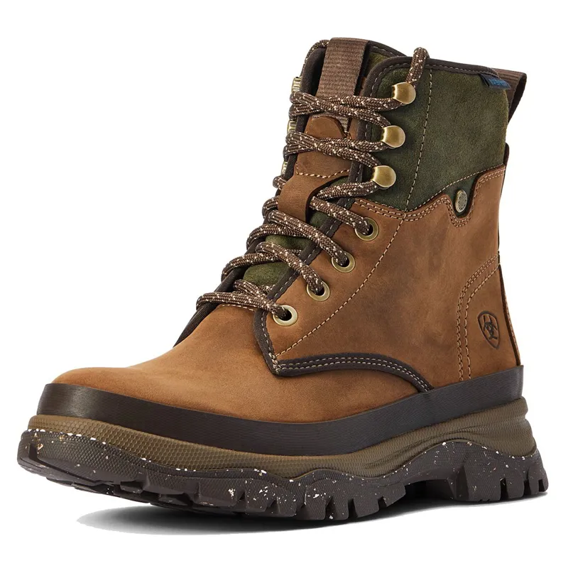 Ariat Moresby Women's Waterproof Short Boots - Oily Distressed Brown