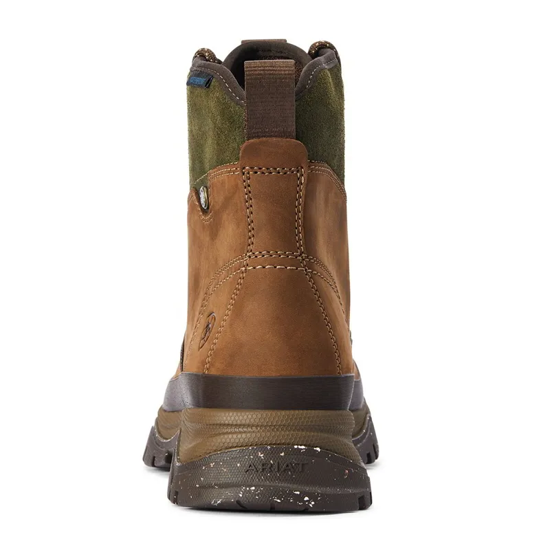 Ariat Moresby Women's Waterproof Short Boots - Oily Distressed Brown-1