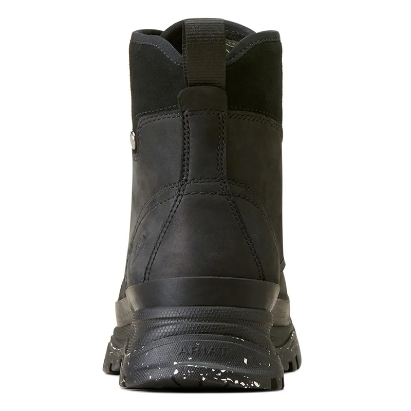 Ariat Moresby H2O Ladies Short Country Boots - Oily Distressed Black-1