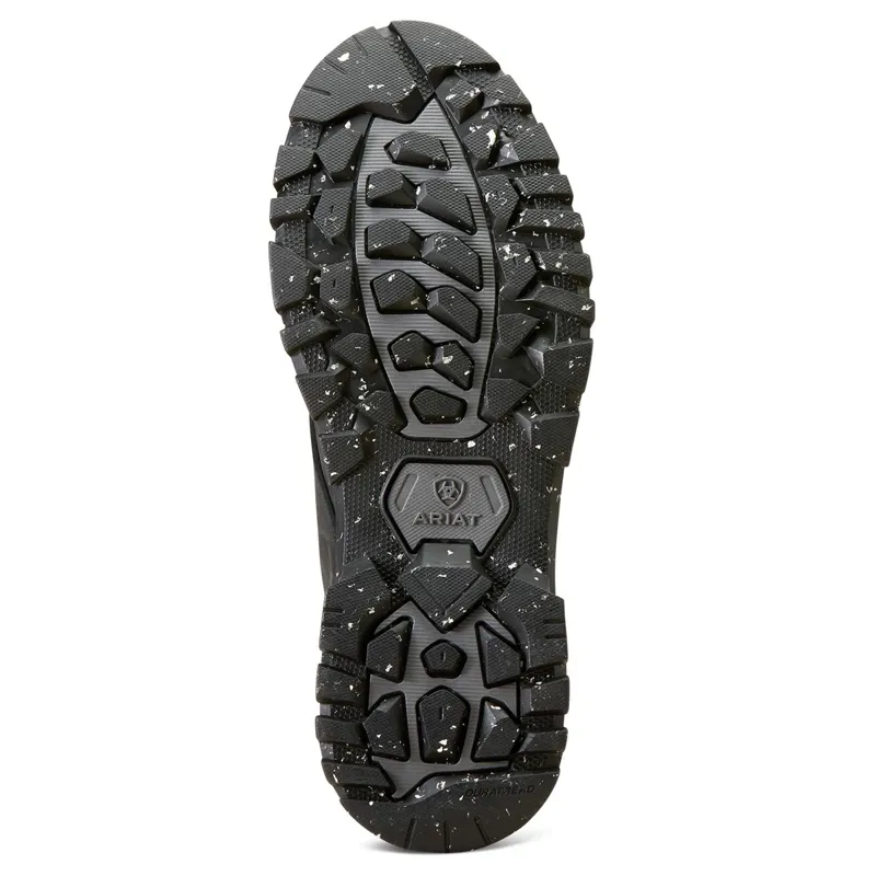 Ariat Moresby H2O Ladies Short Country Boots - Oily Distressed Black-3
