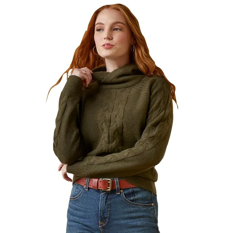Ariat Country Novato Women's Sweater - Earth