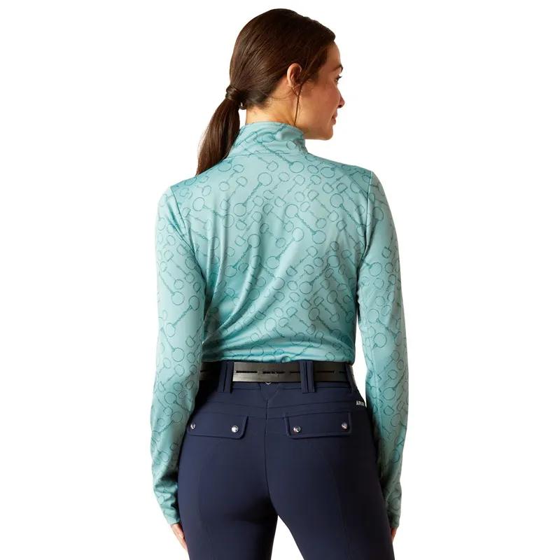 Ariat Prophecy 1/4 Zip Womens Base Layer - Arctic-1
