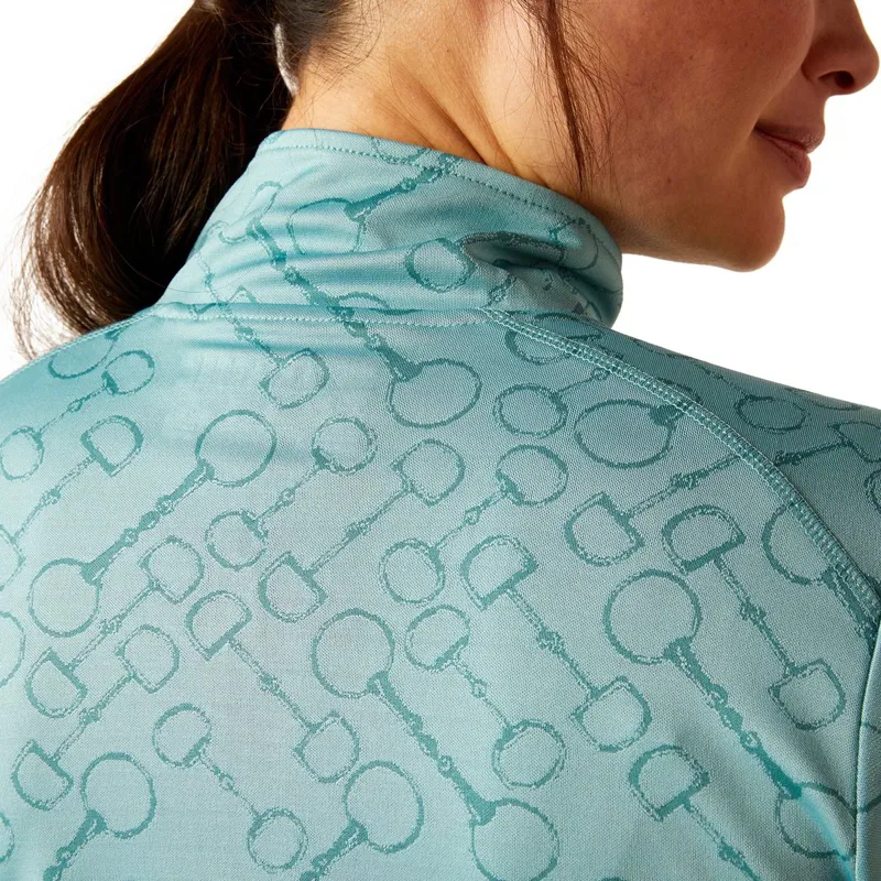 Ariat Prophecy 1/4 Zip Womens Base Layer - Arctic-3