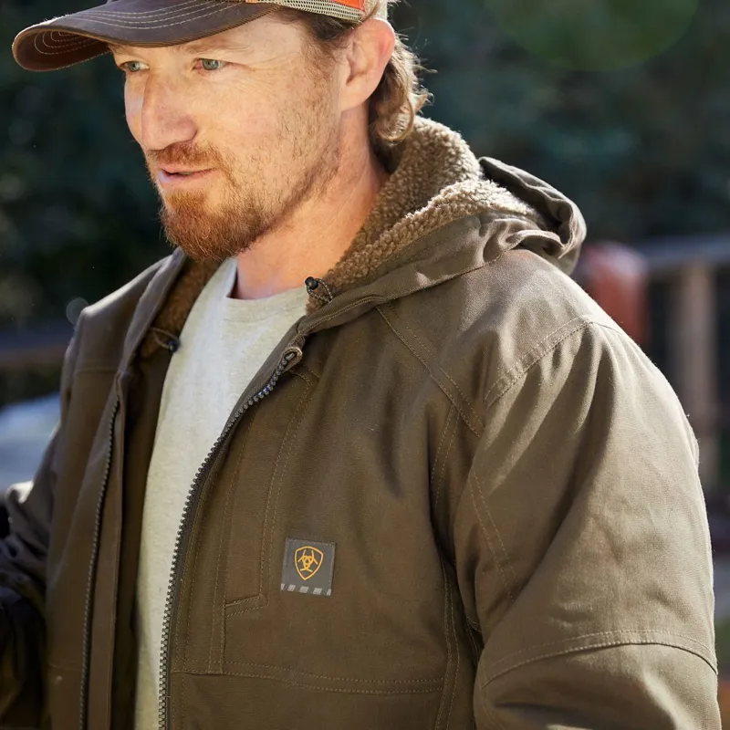 Ariat Rebar DuraCanvas Men's Jacket - Wren-4