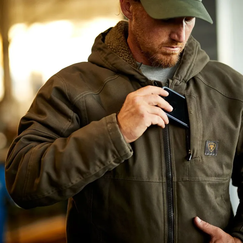 Ariat Rebar DuraCanvas Men's Jacket - Wren-6