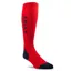 AriatTEK Performance Tall Riding Socks - Red/Navy