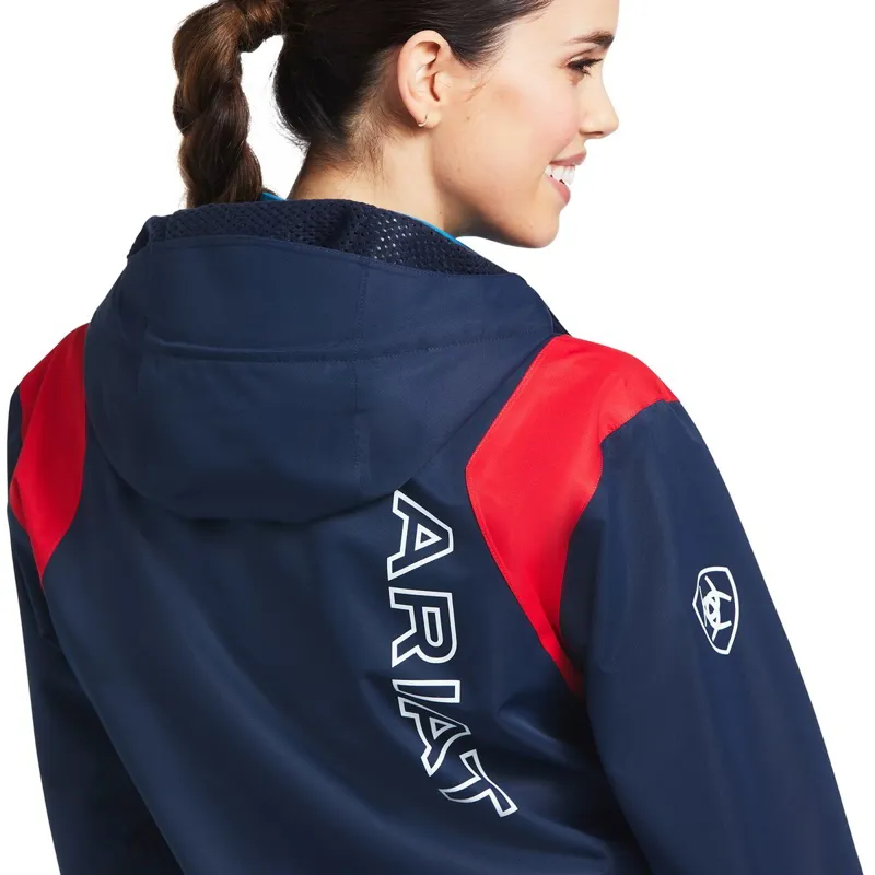 Ariat Spectator Women's Waterproof Jacket - Navy-3