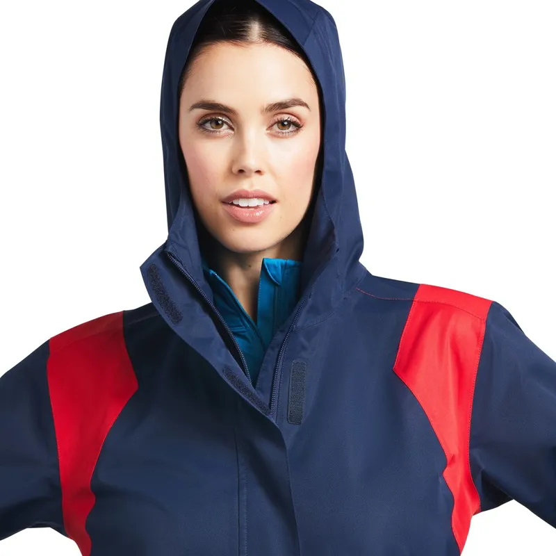Ariat Spectator Women's Waterproof Jacket - Navy-2