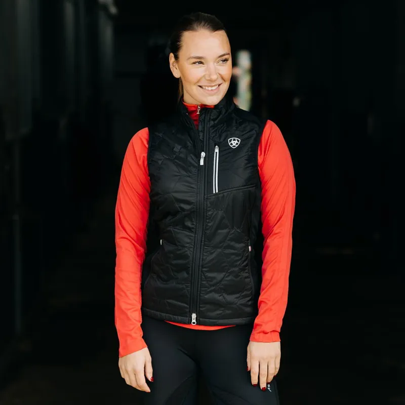Ariat Fusion Insulated Womens Vest - Black-2