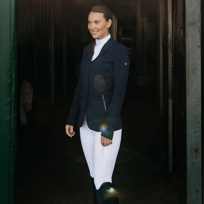 Ariat Galatea Bellatrix Ladies Show Coat - Navy-7