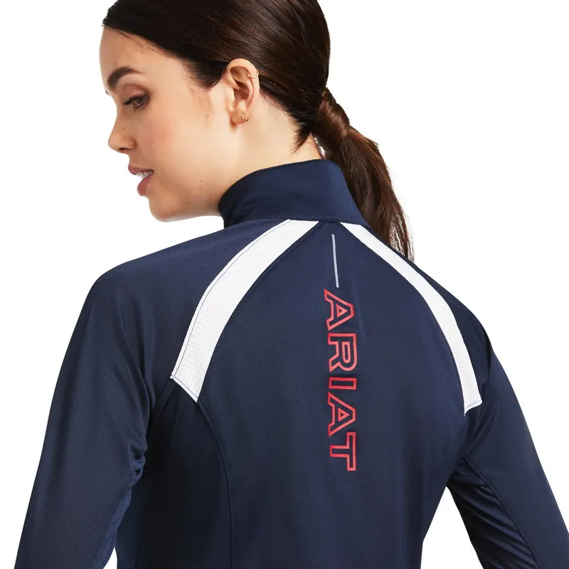 Ariat Sunstopper 2.0 Women's Base Layer Top - Team - X-Small-2