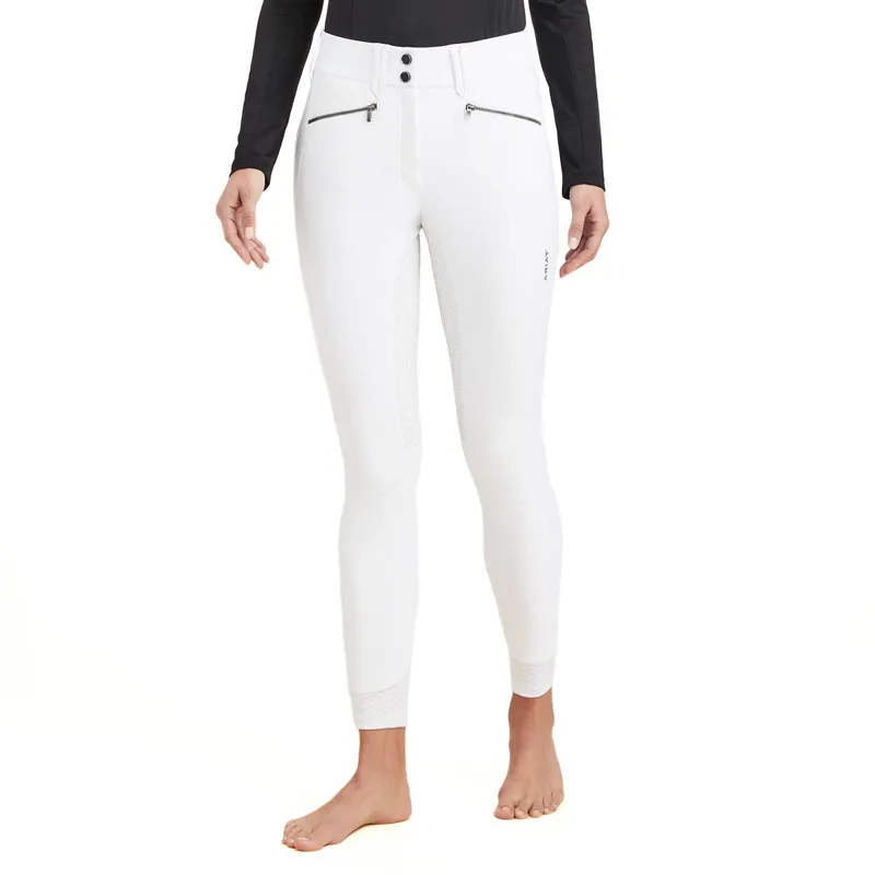 Ariat Tri Factor X Bellatrix Grip Full Seat Women's Breeches - White