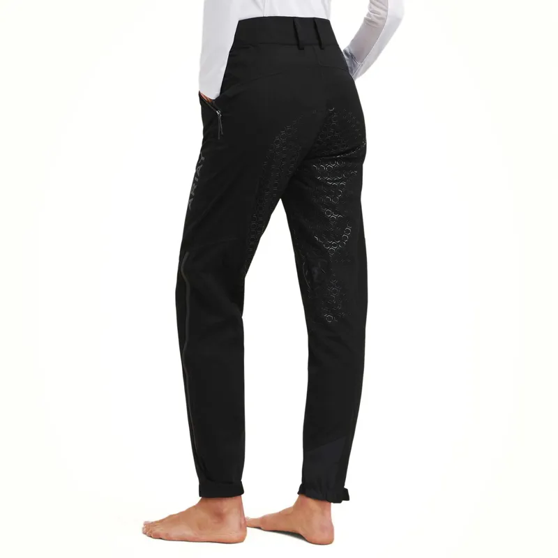 Ariat Venture H2O Full Grip Ladies Waterproof Pants - Black-1