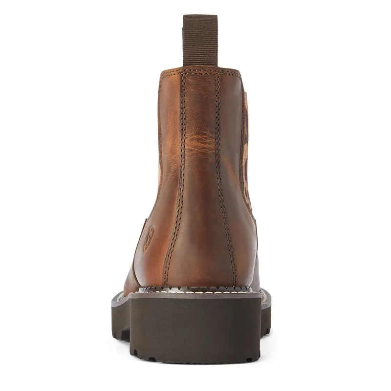 Ariat Fatbaby Twin Gore Women's Boots - Tan Leopard Gore-2