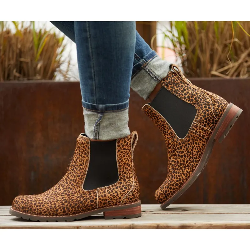 Ariat Wexford Women's Paddock Boots - Cheetah Hair On-6