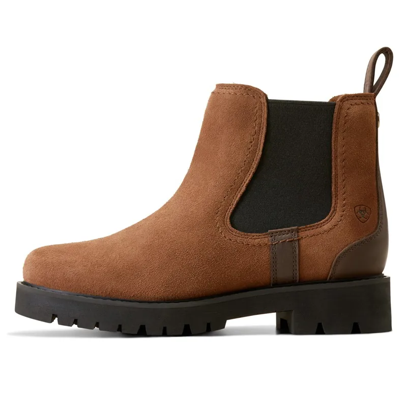 Ariat Wexford Lug H2O Womens Short Country Boots - Dark Earth-3