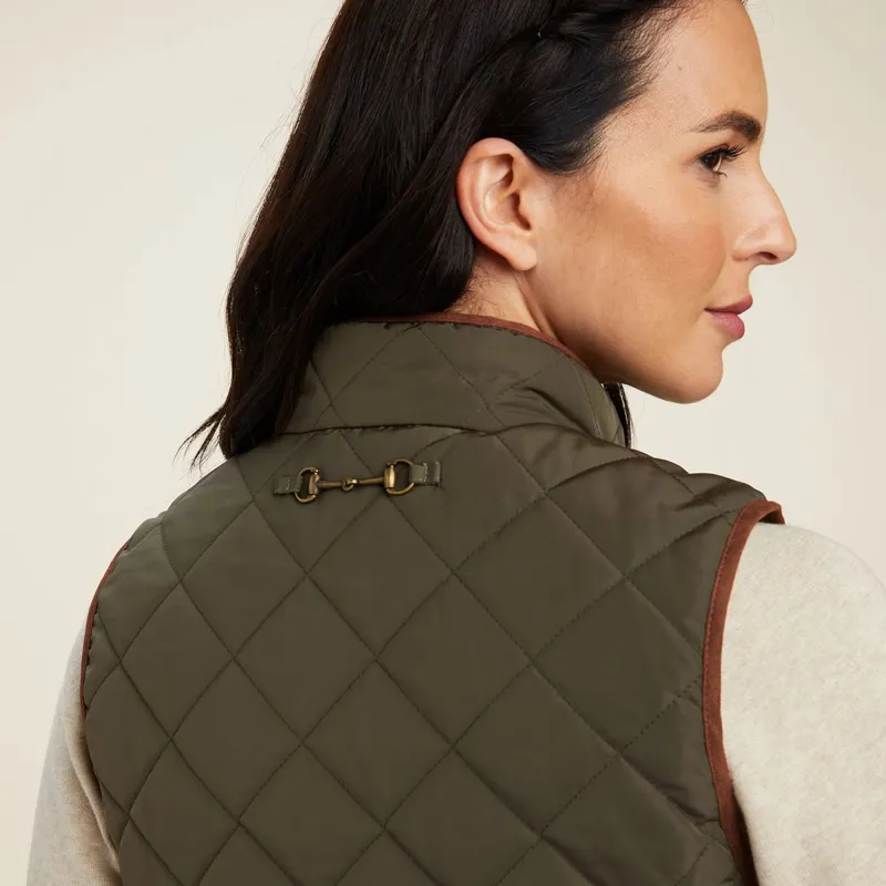 Ariat Country Woodside 2.0 Women's Quilted Vest - Earth-3