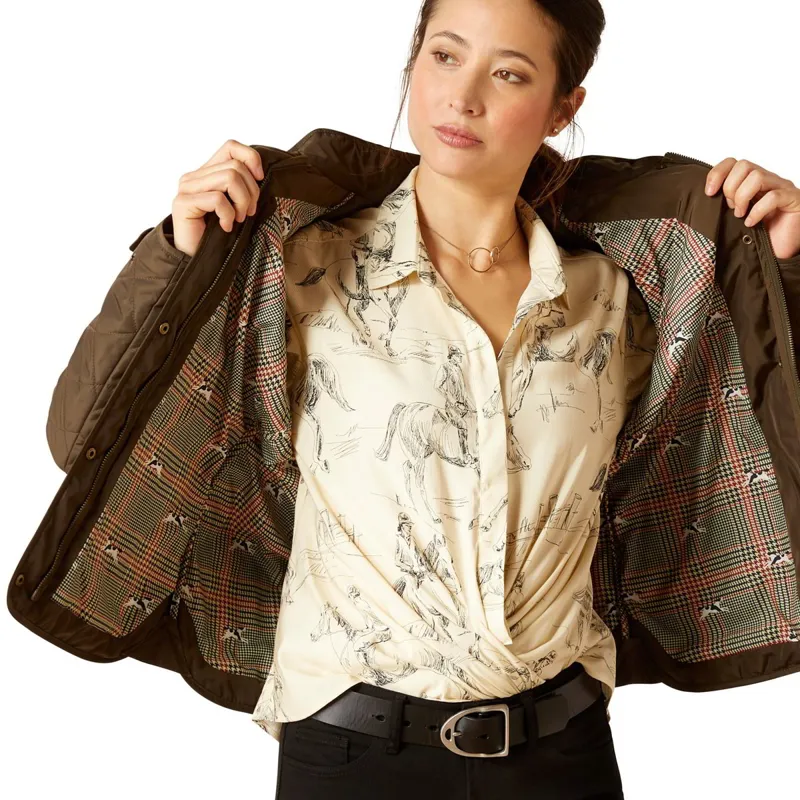 Ariat Country Woodside Ladies Jacket - Earth-2