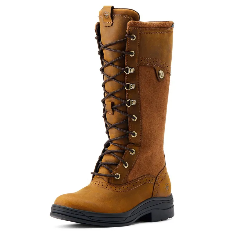 Ariat Wythburn II Waterproof Women's Boots - Weathered Brown
