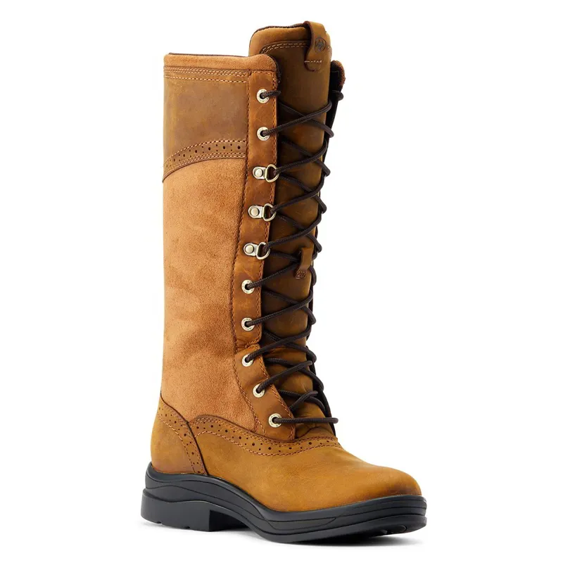 Ariat Wythburn II Waterproof Women's Boots - Weathered Brown-2