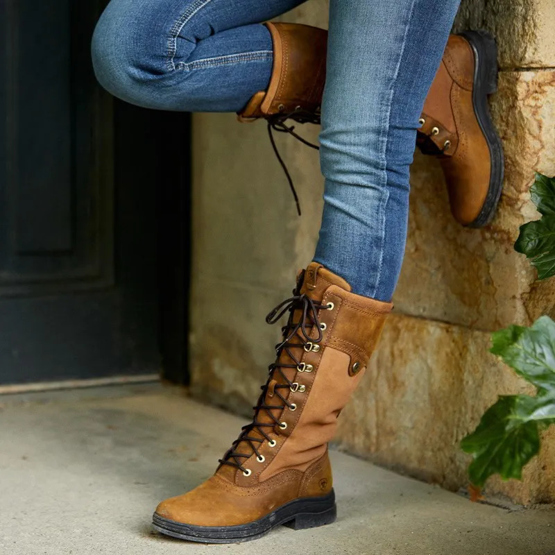 Ariat Wythburn II Waterproof Women's Boots - Weathered Brown-6