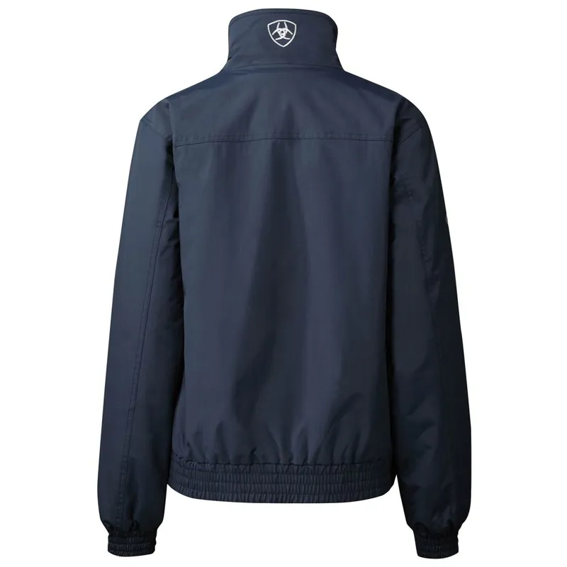 Ariat Men's Waterproof Stable Team Blouson Jacket - Navy-2