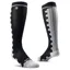 AriatTEK Devon Performance Tall Riding Socks - Black/Slate