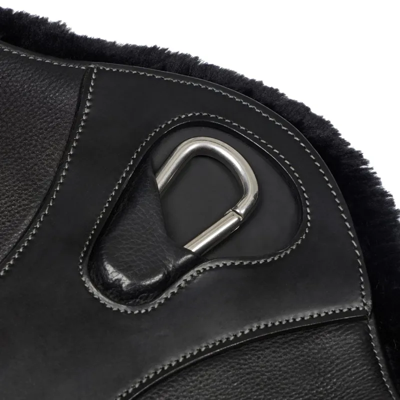 LeMieux Arika Simuwool Contoured Short Stud Girth - Black-7