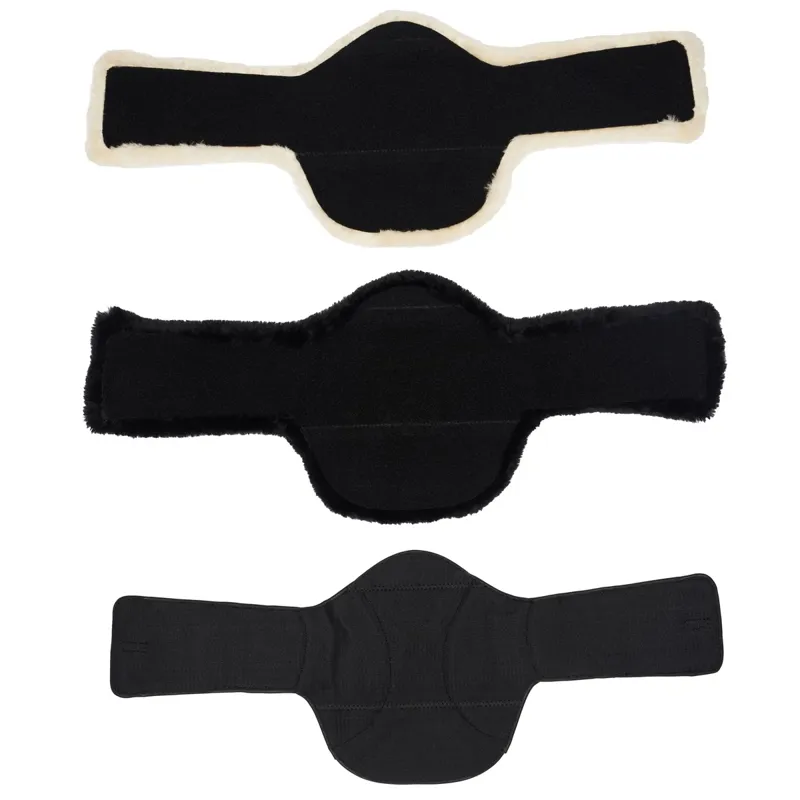 LeMieux Arika Simuwool Contoured Short Stud Girth - Black-5