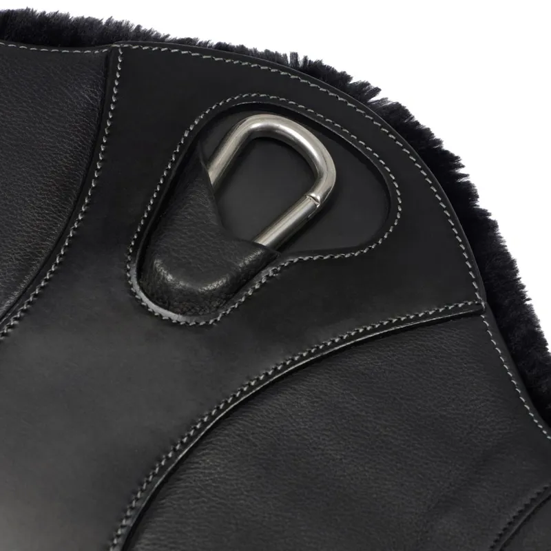 LeMieux Arika Simuwool Contoured Long Stud Girth - Black-8