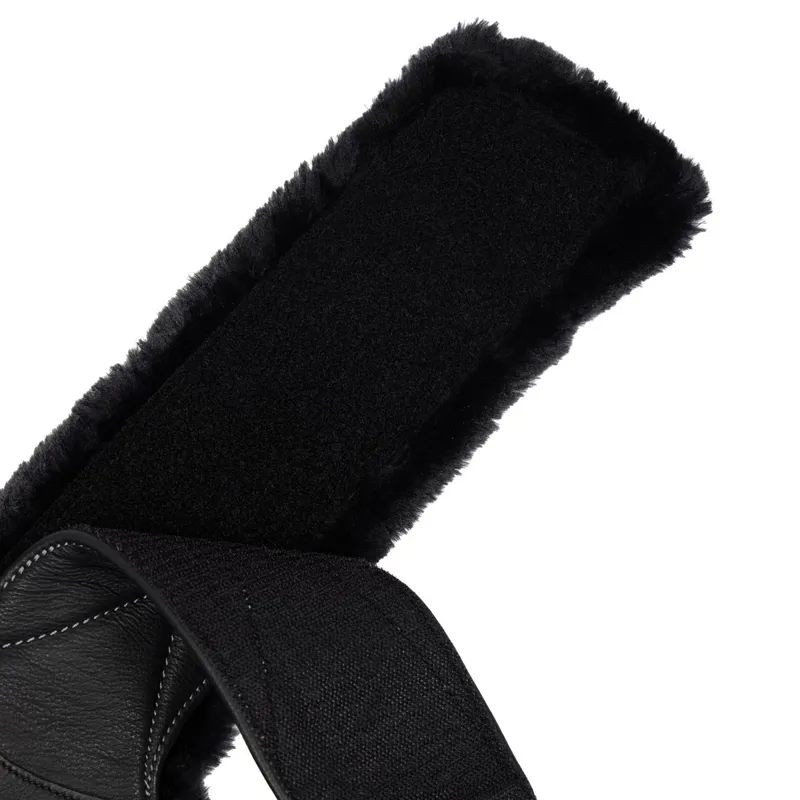 LeMieux Arika Simuwool Contoured Long Stud Girth - Black-7