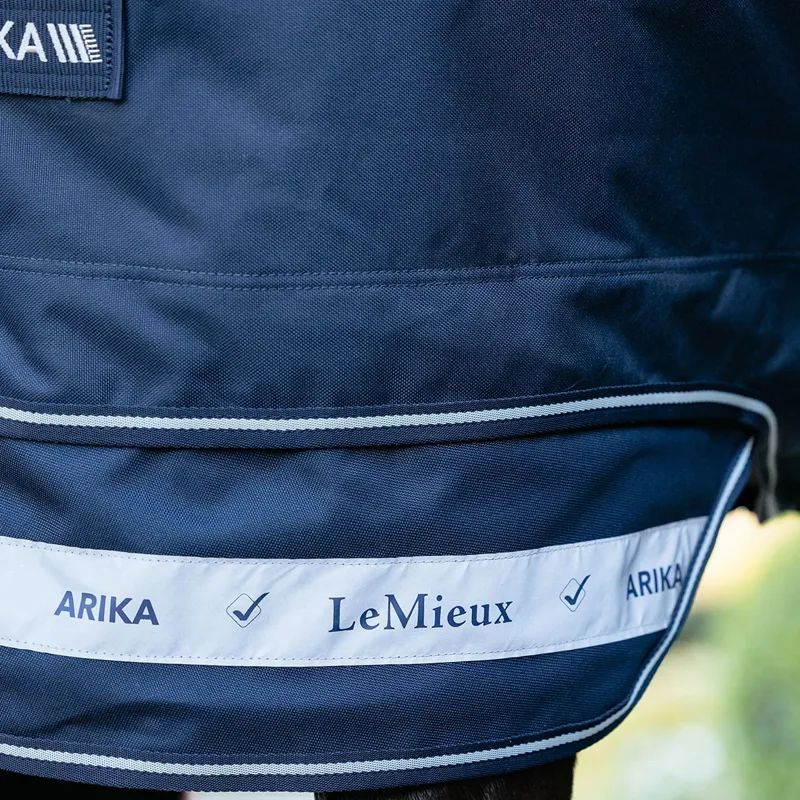 LeMieux Arika Storm-Tek 350g Turnout Blanket - Navy-4