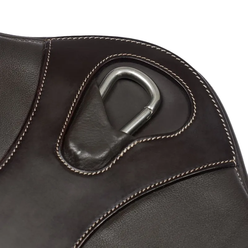 LeMieux Arika Contoured Long Stud Girth - Brown-4