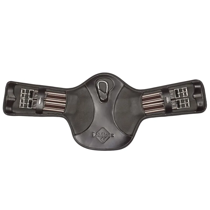 LeMieux Arika Contoured Short Stud Girth - Brown