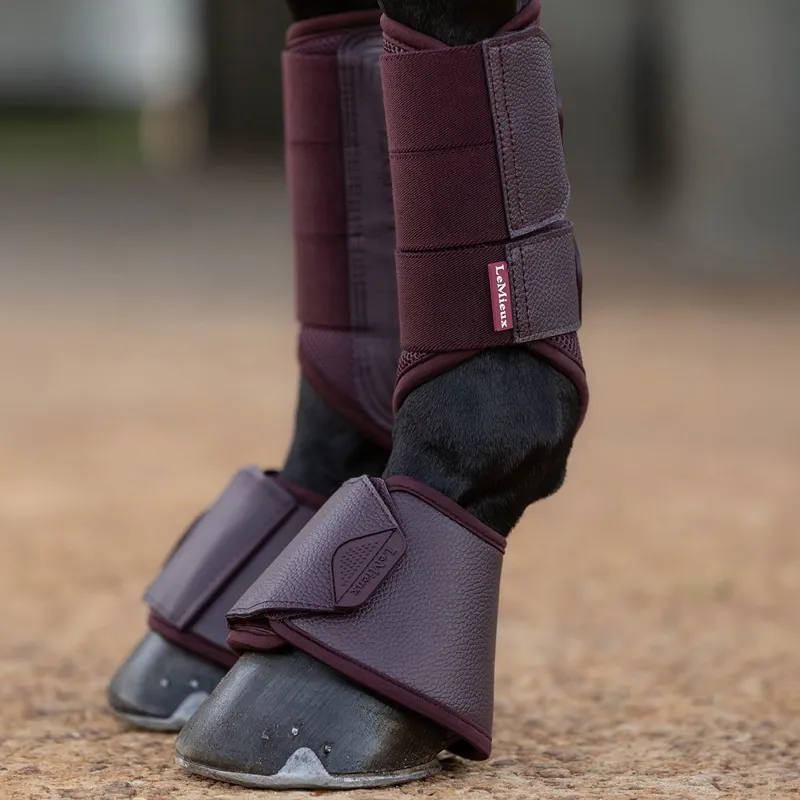 LeMieux Arika Bell Boots - Damson-1