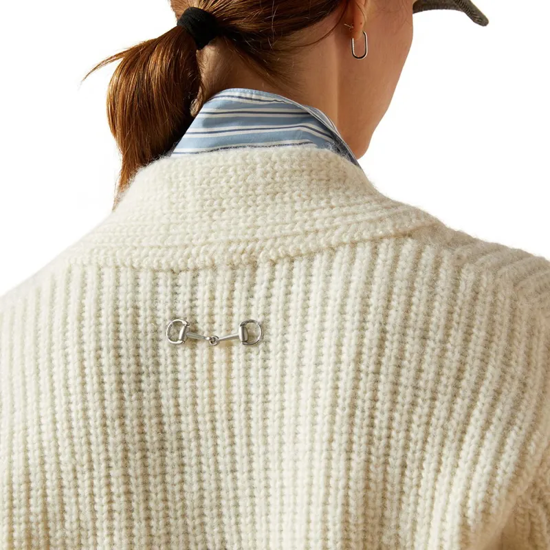 Ariat Country Arley Women's Sweater - Arctic Wolf-2