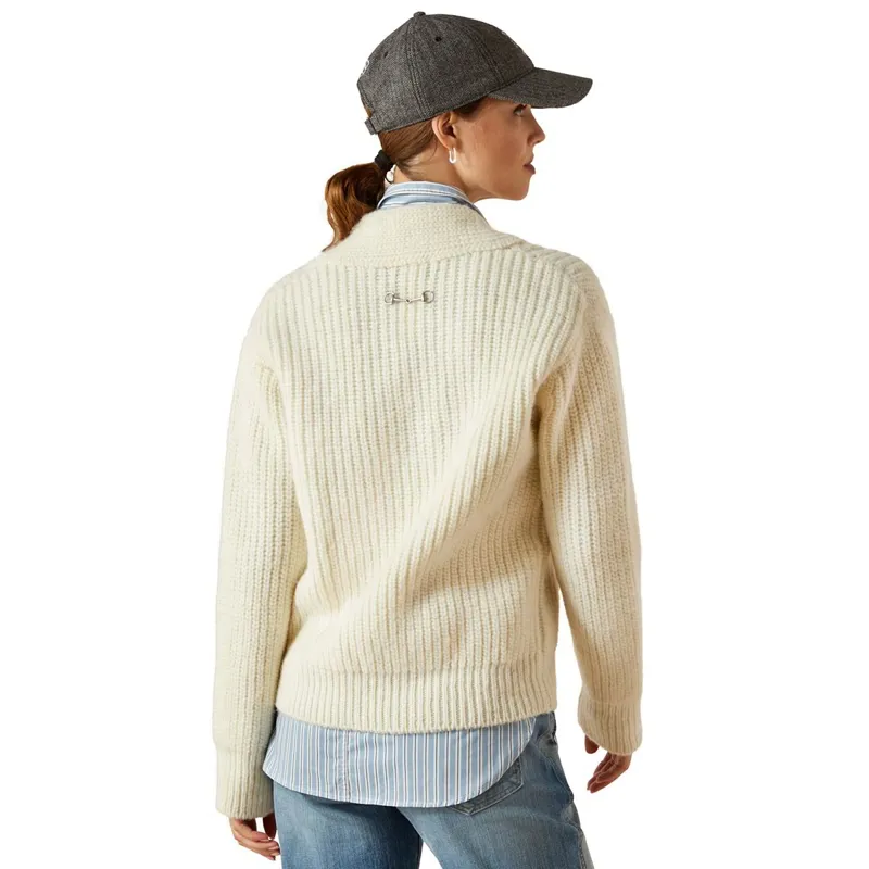 Ariat Country Arley Women's Sweater - Arctic Wolf-1