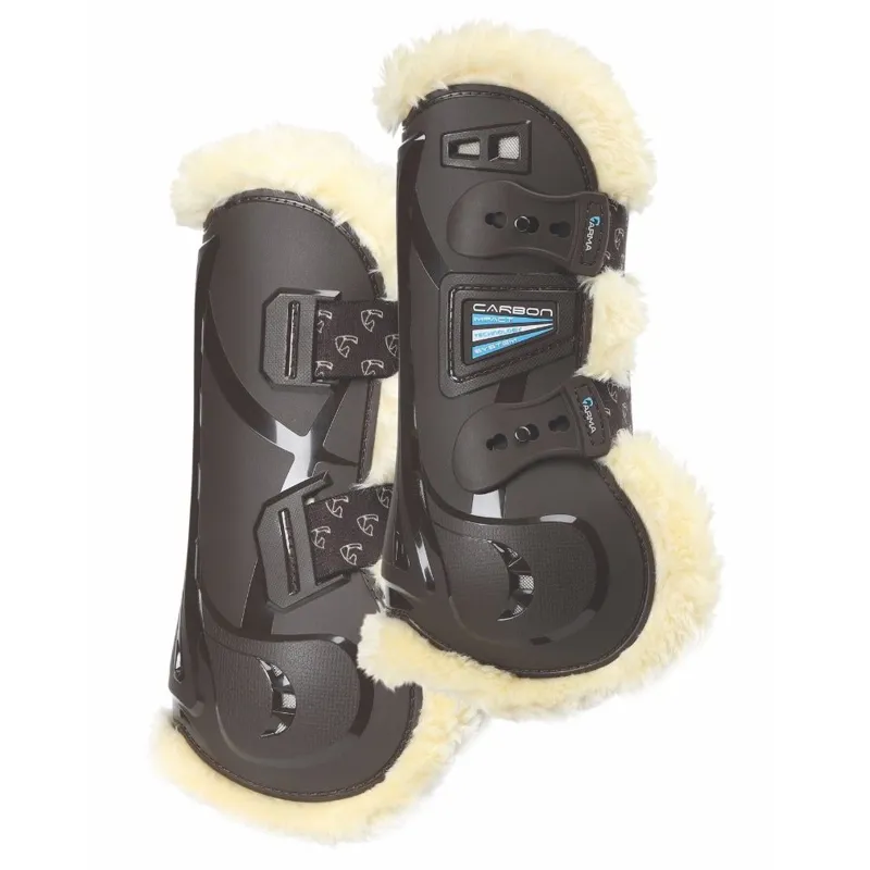 ARMA Carbon SupaFleece Tendon Boots - Brown-1