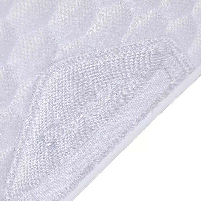 Arma Air Motion Luxe 3D Mesh Saddle Pad - White-1