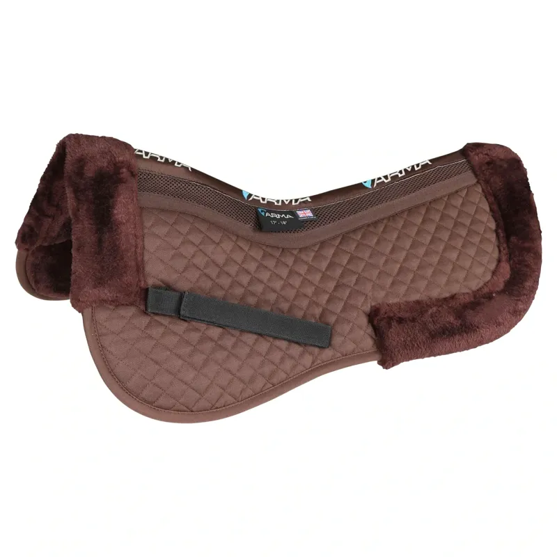 ARMA Fully Lined Half Pad - Brown