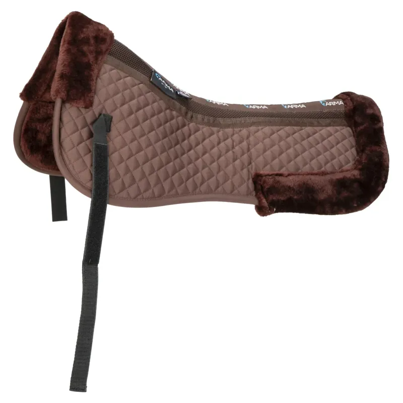 ARMA Fully Lined Half Pad - Brown-4