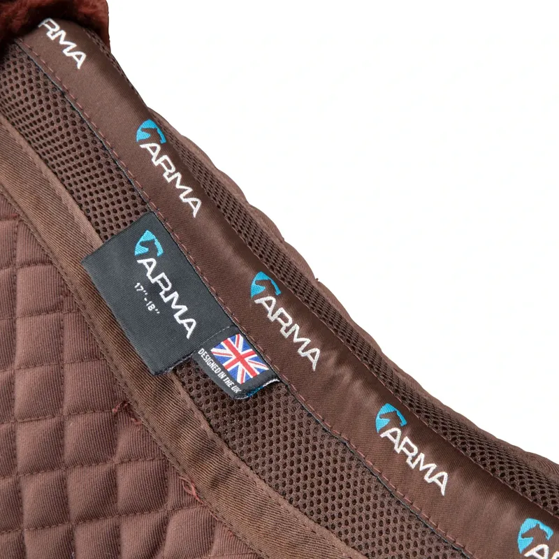 ARMA Fully Lined Half Pad - Brown-8