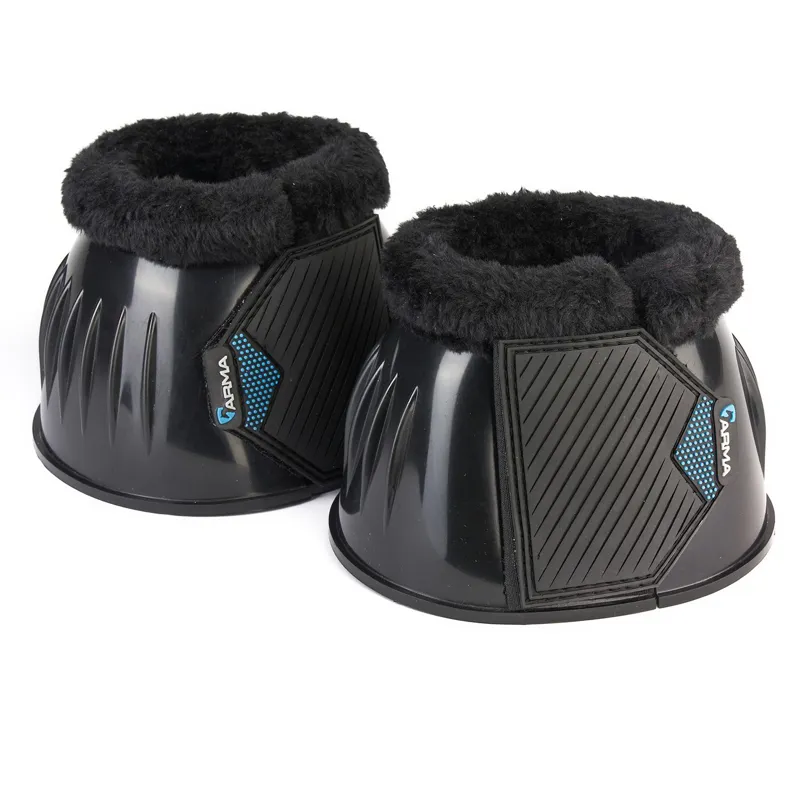 ARMA Comfort Gloss Bell Boots - Black