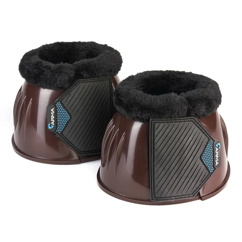 ARMA Comfort Gloss Bell Boots - Brown