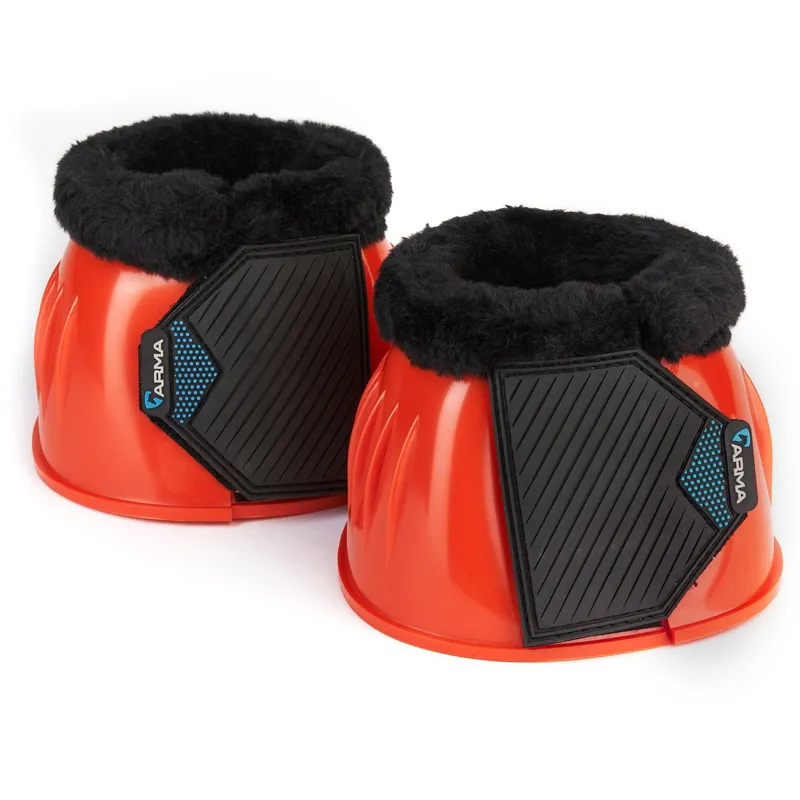 ARMA Comfort Gloss Bell Boots - Orange