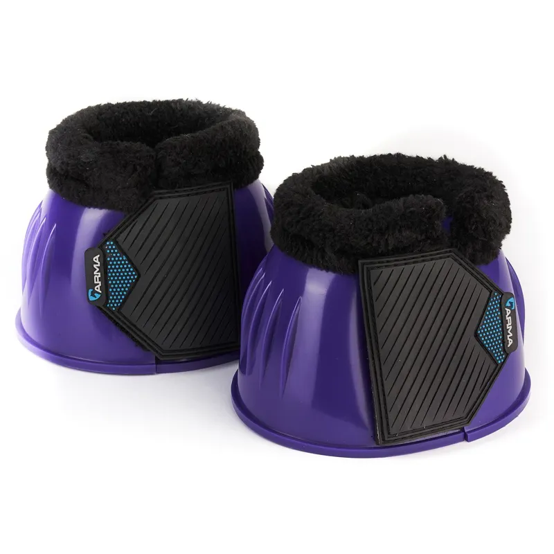 ARMA Comfort Gloss Bell Boots - Purple