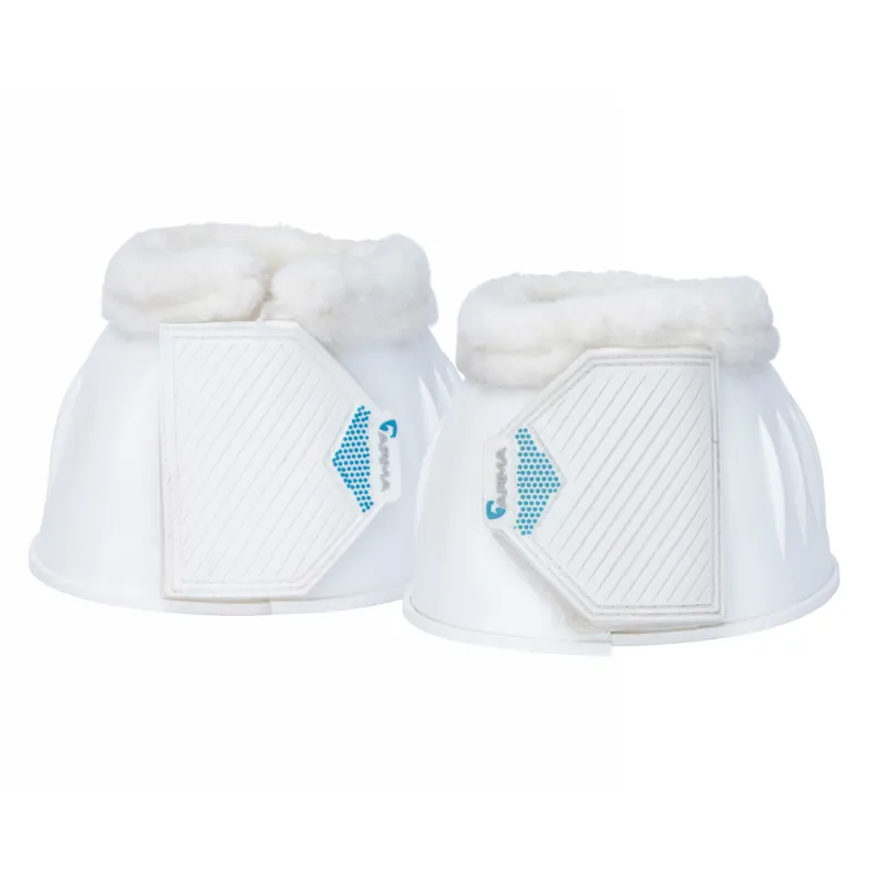 ARMA Comfort Gloss Bell Boots - White