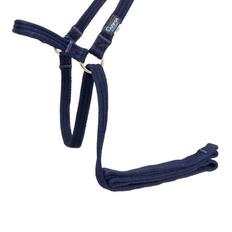 ARMA Cushion Web Halter and Lead Rope - Navy-2