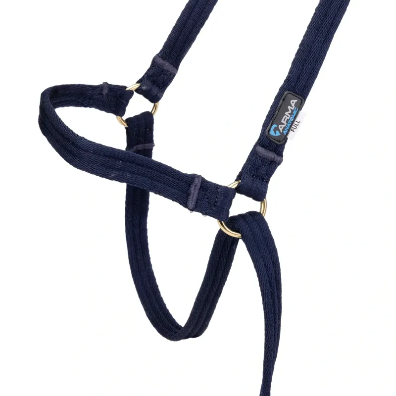 ARMA Cushion Web Halter and Lead Rope - Navy-6